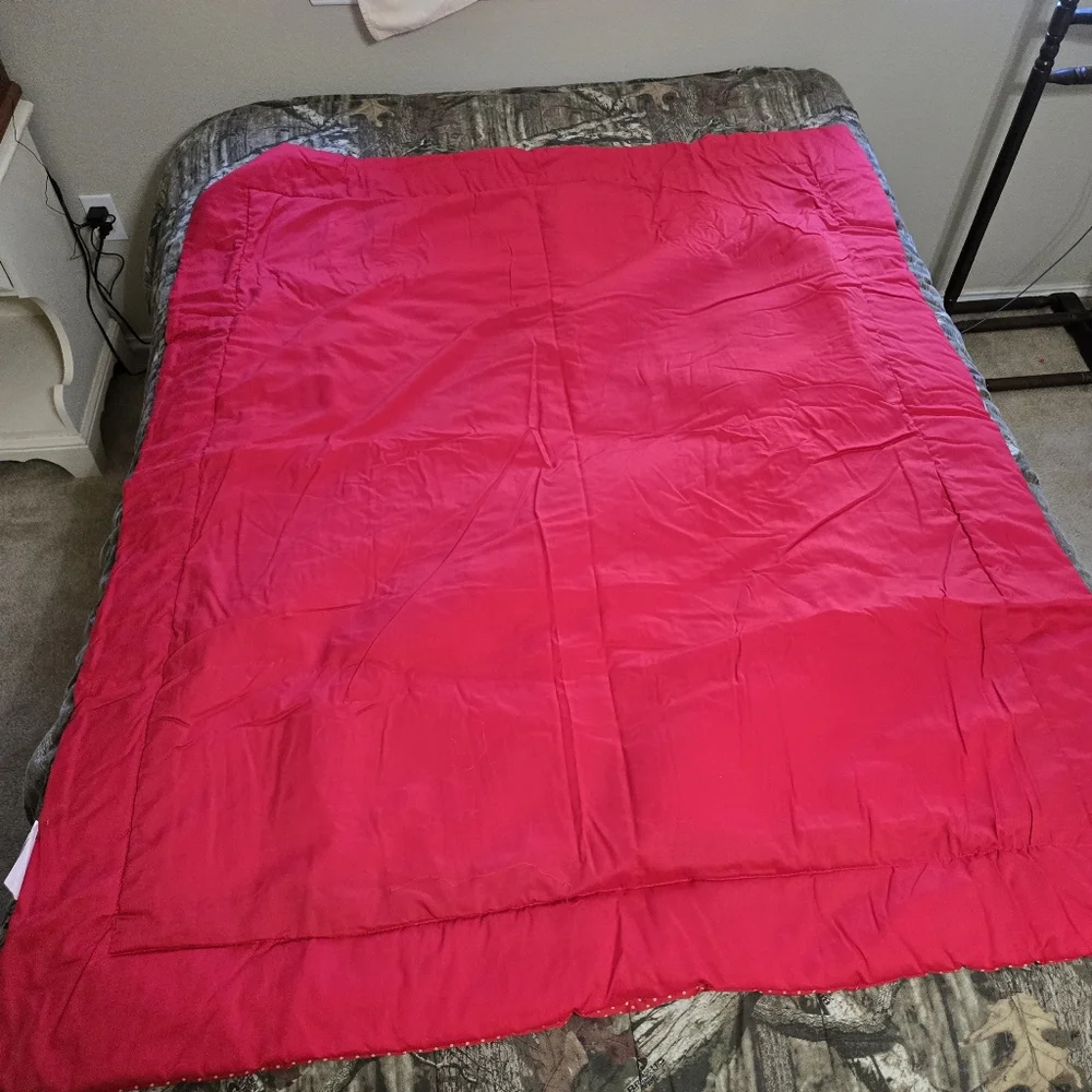 Cracker Barrel Holiday Blanket Throw Lap Quilt NOEL Christmas Tree NEW